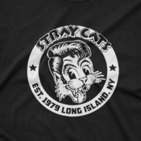 Stray Cats Established 1979 Band T-Shirt Rockabilly Music Graphic Tee 79 - Picture 2 of 6